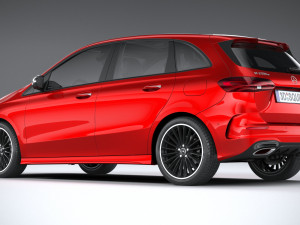 Mercedes-Benz B-Class AMG 2023 3D Модель