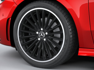 Mercedes-Benz B-Class AMG 2023 3D Модель