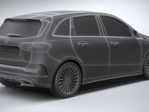 Mercedes-Benz B-Class AMG 2023 3D Модель