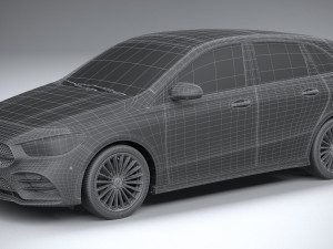 Mercedes-Benz B-Class AMG 2023 3D Модель