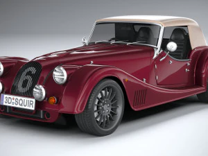 Morgan Plus 6 2023 Modello 3D