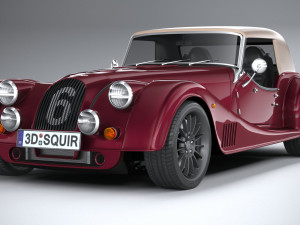 Morgan Plus 6 2023 Model 3D