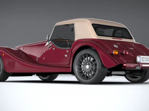 Morgan Plus 6 2023 Modello 3D