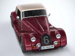 Morgan Plus 6 2023 Modello 3D