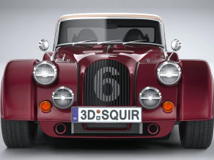 Morgan Plus 6 2023 Modello 3D