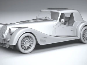 Morgan Plus 6 2023 Modello 3D