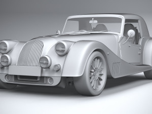 Morgan Plus 6 2023 Model 3D