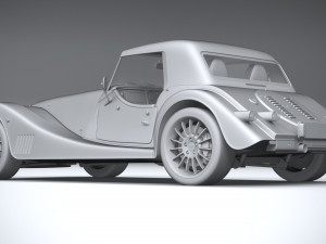 Morgan Plus 6 2023 Model 3D