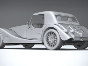Morgan Plus 6 2023 Modello 3D