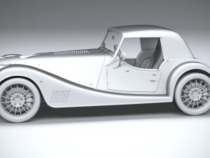 Morgan Plus 6 2023 Modello 3D