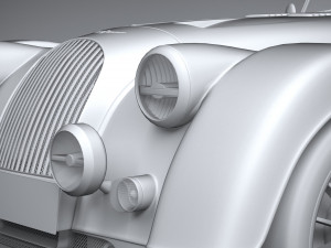 Morgan Plus 6 2023 Model 3D
