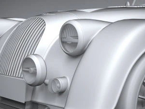 Morgan Plus 6 2023 Modello 3D