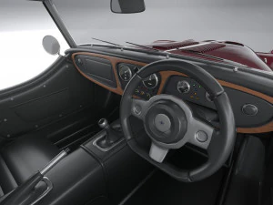 Morgan Plus 6 2023 Modello 3D