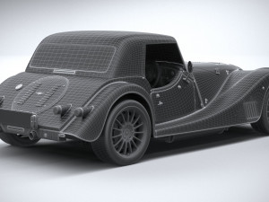 Morgan Plus 6 2023 Model 3D