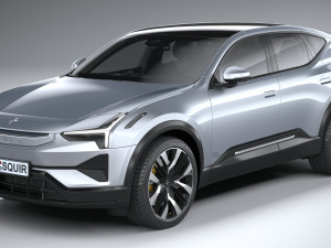 Polestar 3 2024 3D Model