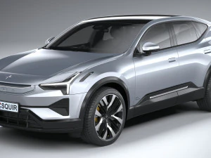 Polestar 3 2024 3D Model