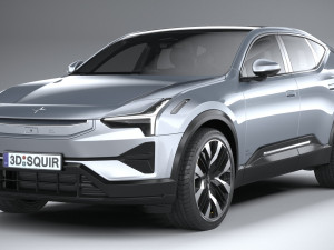 Polestar 3 2024 3D Model
