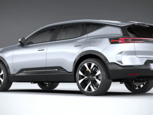 Polestar 3 2024 3D Model