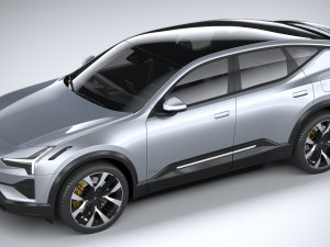 Polestar 3 2024 3D Model