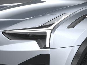 Polestar 3 2024 3D Model