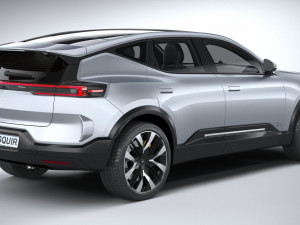 Polestar 3 2024 3D Model