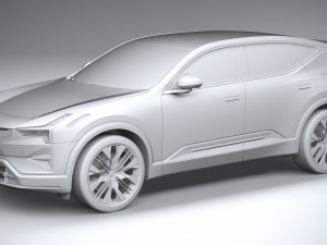 Polestar 3 2024 3D Model