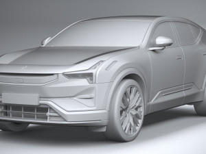 Polestar 3 2024 3D Model