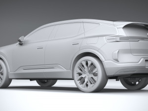 Polestar 3 2024 3D Model