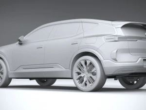 Polestar 3 2024 3D Model
