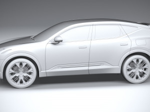 Polestar 3 2024 3D Model