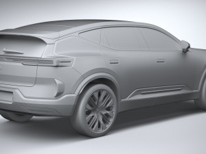 Polestar 3 2024 3D Model