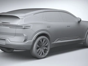Polestar 3 2024 3D Model
