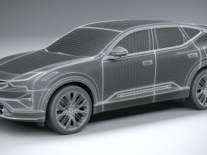Polestar 3 2024 3D Model