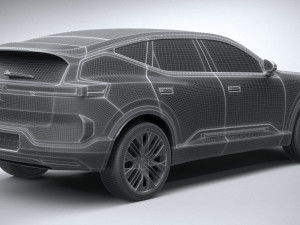 Polestar 3 2024 3D Model