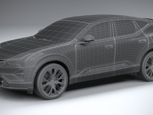 Polestar 3 2024 3D Model
