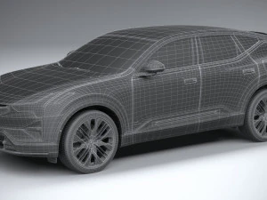 Polestar 3 2024 3D Model