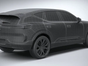Polestar 3 2024 3D Model