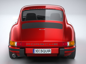 Porsche 911 930 1974 3D Model