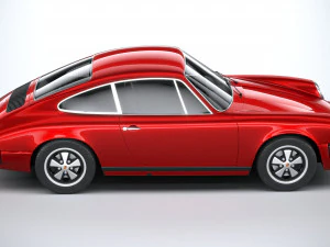 Porsche 911 930 1974 3D Model
