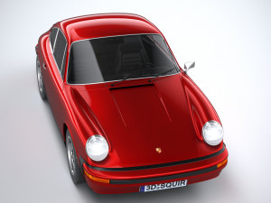 Porsche 911 930 1974 3D Model