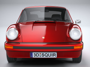 Porsche 911 930 1974 3D Model