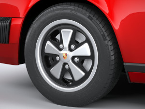 Porsche 911 930 1974 3D Model
