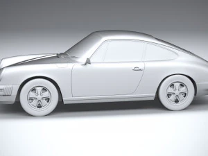 Porsche 911 930 1974 3D Model