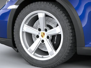 Porsche 911 Dakar 2023 3D Model