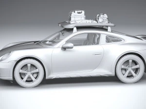 Porsche 911 Dakar 2023 3D Model