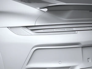 Porsche 911 Dakar 2023 3D Model