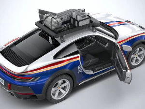 Porsche 911 Dakar 2023 3D Model