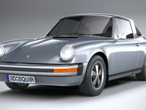 Porsche 911 Targa 1974 3D Model
