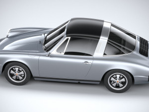 Porsche 911 Targa 1974 3D Model