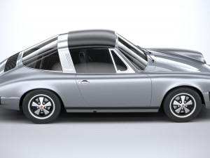 Porsche 911 Targa 1974 3D Model